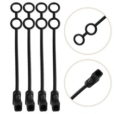 15Pcs Weatherproof PVC Replacement Caps for Sae Two Pin Plugs Durable Covers