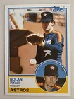 1983 Topps #360 Astros Nolan Ryan Nice Card Centered Sharp Corners See Photos