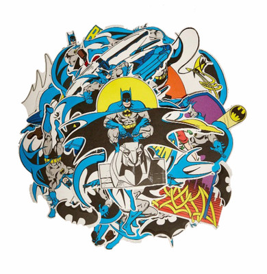 45x BATMAN Stickers DC Aufkleber Superheld Comic Bruce Wayne Sticker Marvel KULT