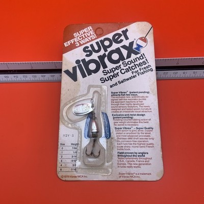 Blue Fox  Super Vibrax Spinner Silver 1/8 oz.