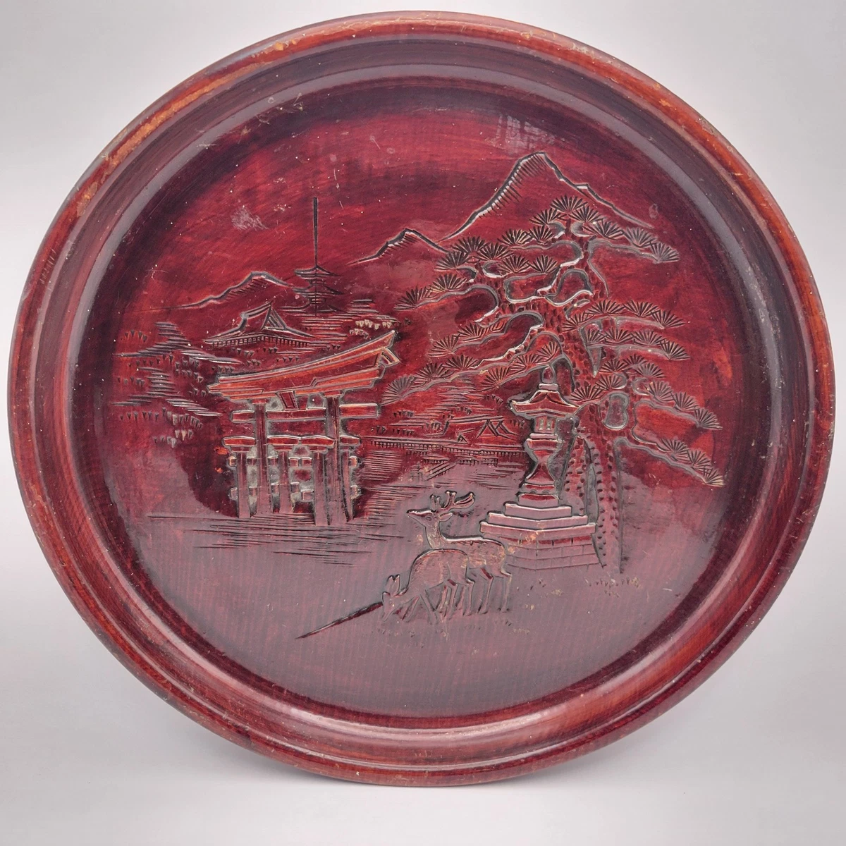 木制日本古董碗| eBay