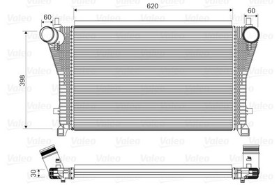 VALEO 818347 Ladeluftkühler für AUDI,CUPRA,SEAT,SKODA,VW