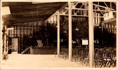 RPPC Keswick Conference Pavilion Interior 1904 Gelatin Silver Tabernacle