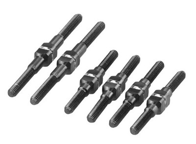 Jconcepts Mini-T 2.0 & Mini-B Fin Titanium 6pc Turnbuckle Set JCO2975 2975