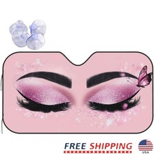 Universal Windshield Sun Shade Reflective Insulation Easy Setup Car Shield New