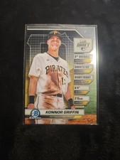 2024 Bowman Chrome Konnor Griffin #BDN-2 Draft Night Insert Pittsburgh Pirates