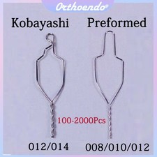 100-1000Pc Dental Orthodontic Wire Preformed/Kobayashi Ligature Ties Twist Wires