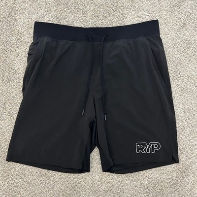 Lululemon Zeroed in Linerless Shorts XL Black 9'' LM7AA0S.02 Training Athletic