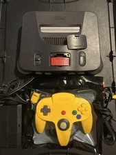 Nintendo 64 BLACK Console Complete System