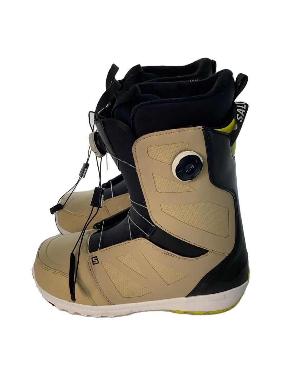 Stivali da snowboard Salomon 187982 LAUNCH BOA SJ COLORE 28 5 cm beige usati