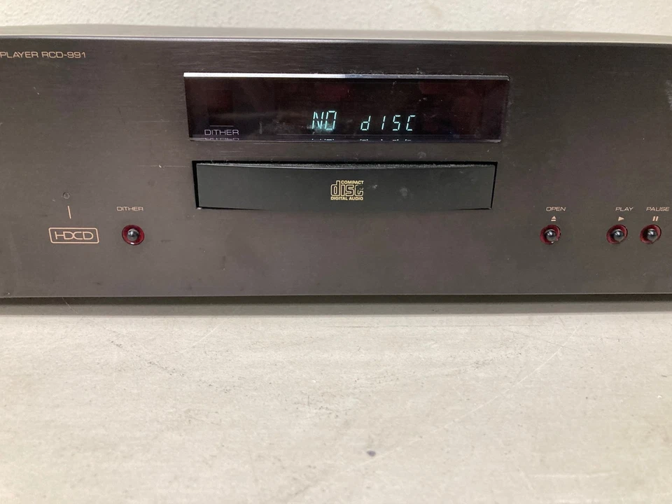 Reproductor de CD de disco único Rotel RCD-991 HDCD disco compacto componente audiófilo Foto 3 de 4