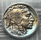 1937 Buffalo (Indian Head) nickel, ICG MS-64 - gorgeous toning!