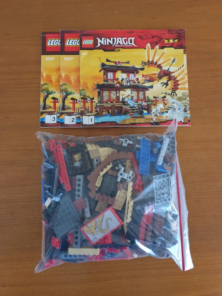 LEGO Ninjago 2507 - Fire temple incomplet (2011) the golden weapons - Photo 3/4