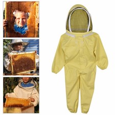 Kids beekeeping suit Full Body Bee Suit. Prewash 100% Cotton child BEE suit