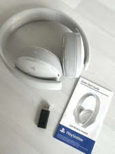 Sony Gold Wireless 7.1 Cuffie per Playstation 4 e PS5 - Bianco