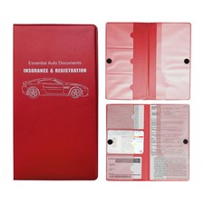 Car Registration and Insurance Holder, 10.39'' 9.56'' Essential Auto Card Doc...