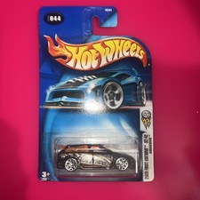 2003 Hot Wheels #44 First Editions 32/42 AUDACIOUS Black w/Chrome5YSp Short Card