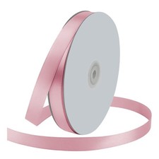 5/8" Wide x 100 Yards Single Face Polyester Satin Ribbon Satin Ribbon for Cra...