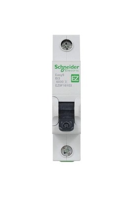 Schneider Electric Easy9 - MCB Leitungsschutzschalter, 1-polig, Typ B, 6kA B3
