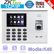 ZKteco K40 TCP/IP Biometric Fingerprint Time Attendance Access Control System