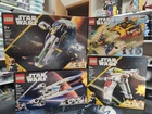 Lot of 4 LEGO Star wars ships -- Sets 75433 75414 75399 75432 New sealed