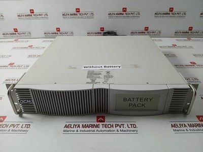 Powercom 63S-K1K0-047 Battery Pack Uninterruptible Power Supply(Without Battery)