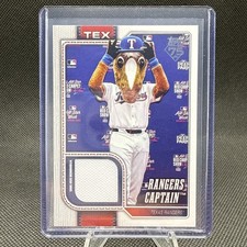 Texas Rangers Captain Mascot 2026 Topps Celebration Mega Mascot Relic SSP