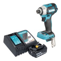 Makita DTD 201 RT1 Akku Schlagschrauber 18 V 210 Nm Brushless + LadegeräT