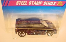 Hot Wheels 1995 Steel Stamp Zender Fact 4 W Clear Windowswhite Interior 287