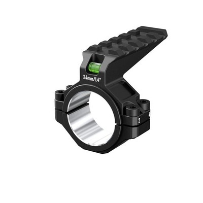 30mm /34mm Scope Ring Adaptor with Picatinny Rail and with Bubble Level,Preci...