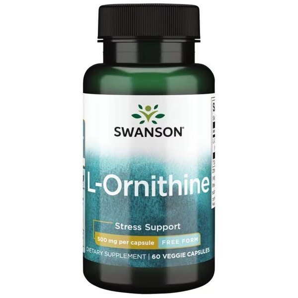 L-Ornithin 500 Mg 60 Veggie-Kapseln Swanson Health Products-image