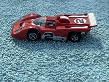 Vintage Aurora AFX Ferrari 512M Red 2 HO Slot Car