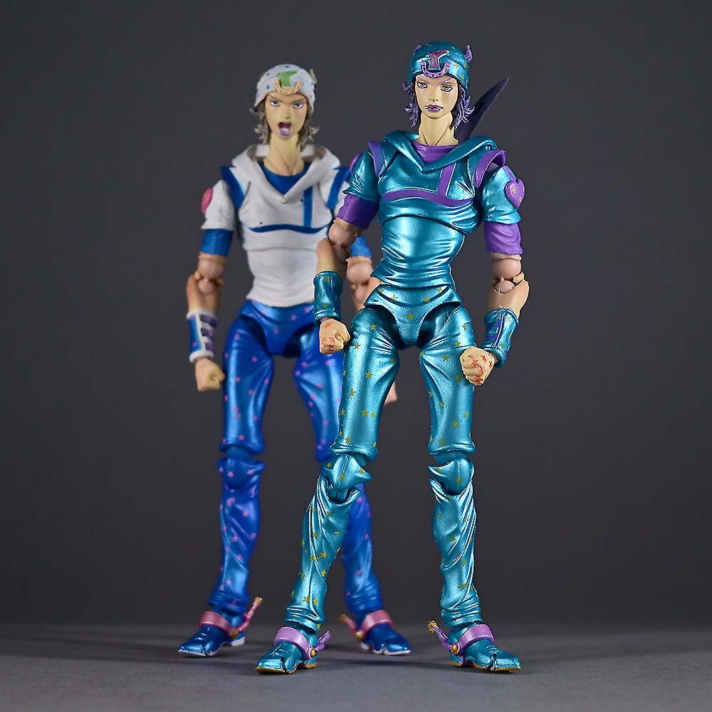 JoJo's Bizarre Adventure SBR Johnny Joestar Figura Articulada Modelo de Acción Regalo