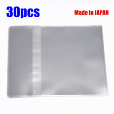 30 pcs OPP BAGS for CD Jewel Cases 10.4mm /12mm Resealable Sleeves Made in Japan
