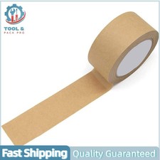 NEW Ecofriendly Brown Kraft Paper Tape/Recyclable Self Adhesive Gumed Kraft Tape