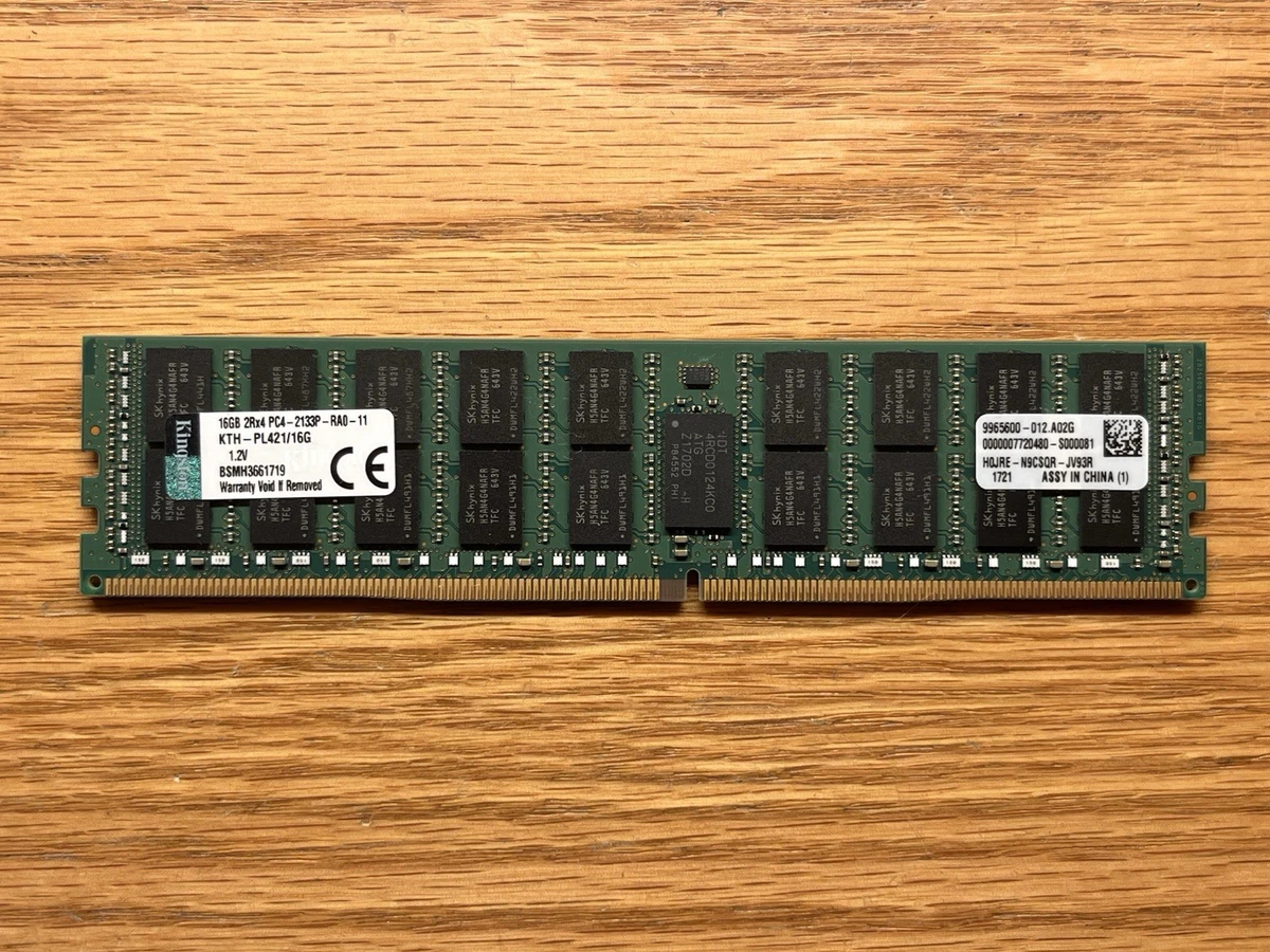 PC4-17000 (DDR4-2133) Bus Speed ECC RAM Computer Memory (RAM) for