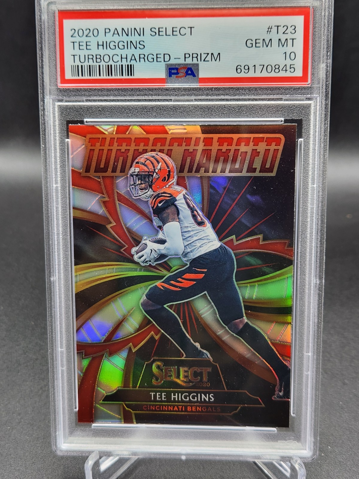 Tee Higgins Panini Select Turbocharged #T23 Prizm