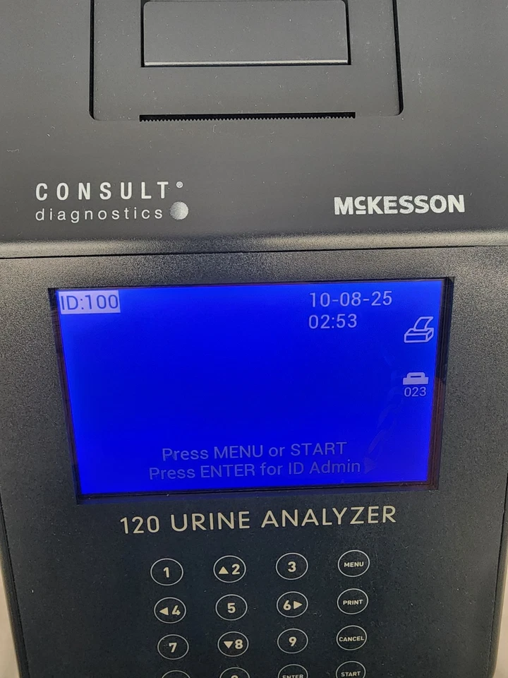 Analizador de orina McKesson Consult 120 exento de CLIA, 121-120, envío gratuito. Foto 4 de 4