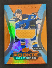 2023-24 Upper Deck Trilogy Rookie Premieres Common Jersey Matthew Kessel /499
