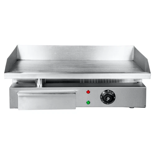 Commercial Electric Griddle & Flat Top Grill Hot Plate 55cm 3kW BBQ Stainless - Picture 7 of 10