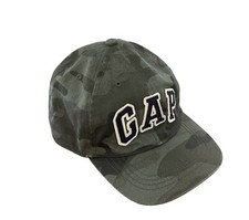 GAP Kids Boy  s Adjustable Hat Cap Green Camouflage Size S