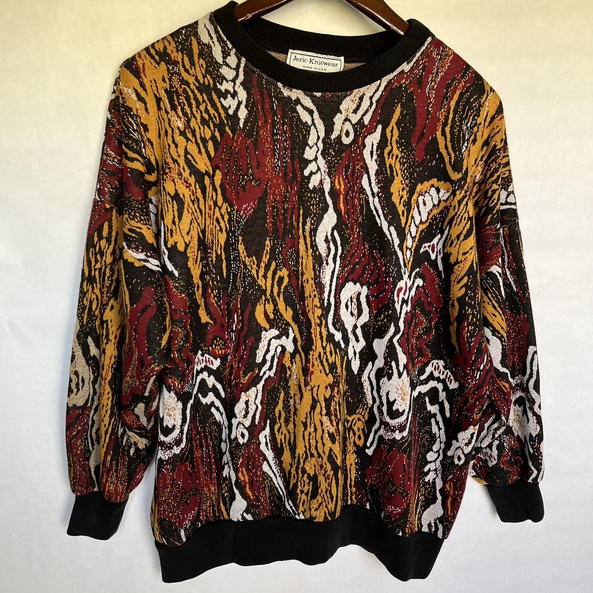 90s COOGI classic 3D Knit
