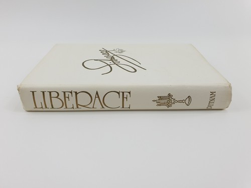 Liberace: Eine Autobiographie - weißer Umschlag Gold Text 1973 Vintage Buch - Bild 3 von 10