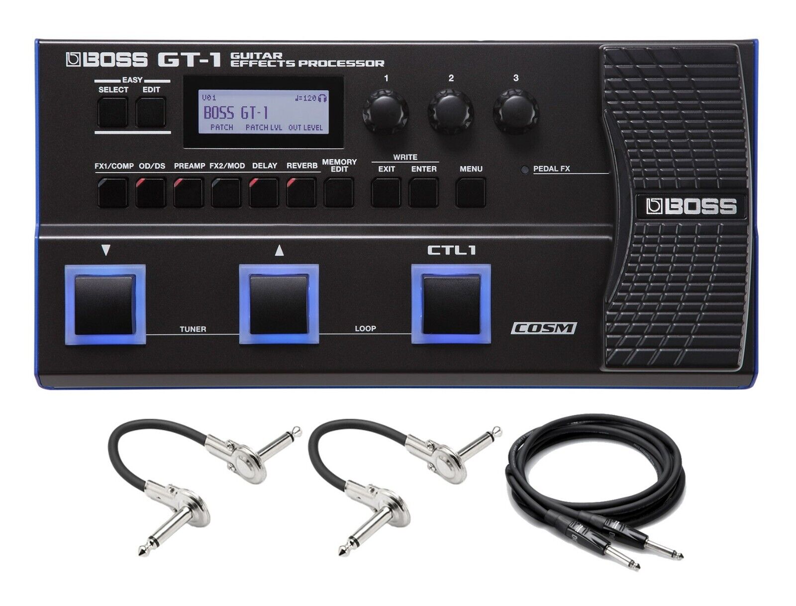 New Boss GT-1 Guitar Multi-Effects Processor Pedal