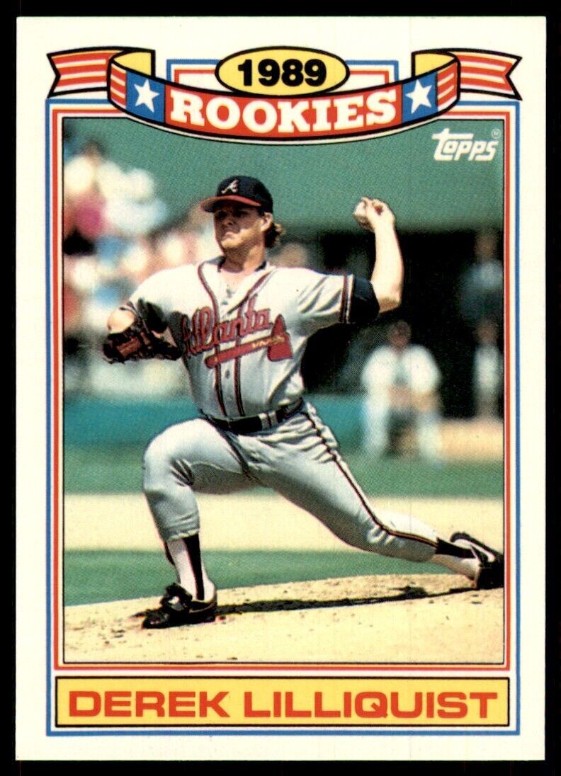 1990 Topps Rookies Derek Lilliquist B Baseball Cards #18