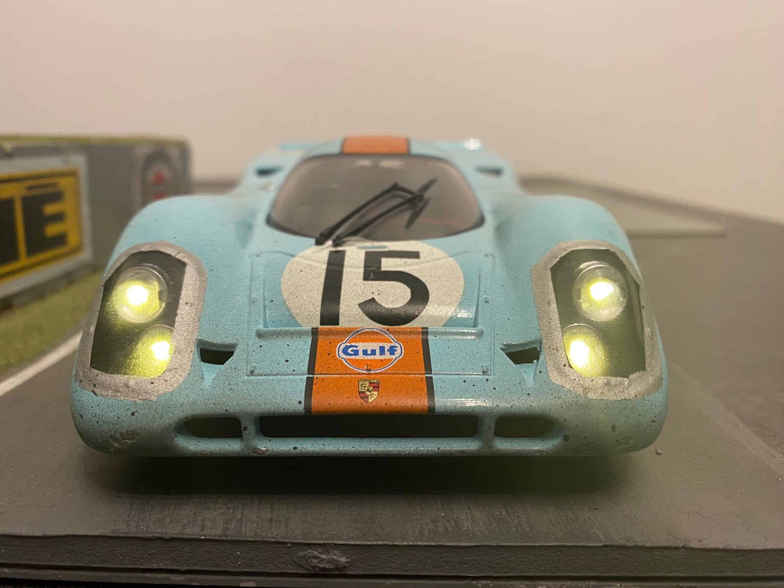 Porsche 917K #15 Sebring 1970 CMR 1:18 Codex Finish Line voiture miniature