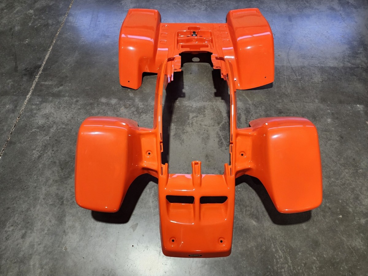 BANSHEE YFZ 350 ZEST ORANGE STANDARD FRONT AND REAR FENDER SET | eBay