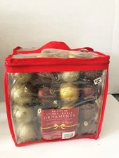 bed bath & beyond 40 count unbreakable ornaments NIB Discontinued