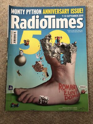 RADIO TIMES MAGAZINE 7th - 13th September 2019 -- Monty Python at 50