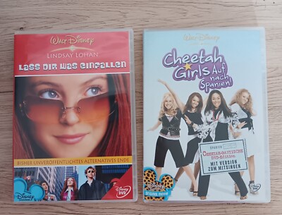 2 DISNEY-DVD's: CHEETAH GIRLS Auf nach Spanien & LASS`DIR WAS EINFALLEN Gut Look